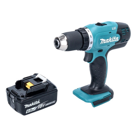 Makita DDF 453 G1 Akku Bohrschrauber 18 V 42 Nm + 1x Akku 6,0 Ah - ohne Ladegerät - Toolbrothers