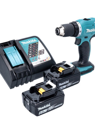 Makita DDF 453 RG Akku Bohrschrauber 18 V 42 Nm + 2x Akku 6,0 Ah + Ladegerät - Toolbrothers