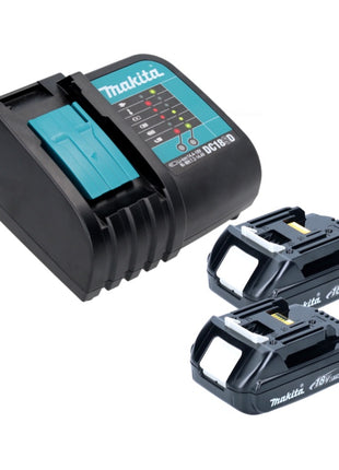 Makita DTD 152 SYJ Akku Schlagschrauber 18 V 165 Nm + 2x Akku 1,3 Ah + Ladegerät + Makpac