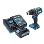 Makita HP 002 GD101 Akku Schlagbohrschrauber 40 V 64 Nm Brushless + 1x Akku 2,5 Ah + Ladegerät