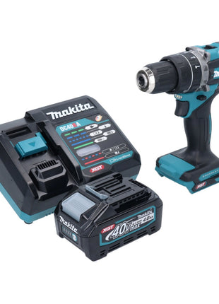 Makita HP 002 GM101 perceuse à percussion sans fil 40 V 64 Nm sans balai + 1x batterie 4,0 Ah + chargeur