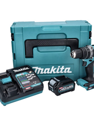 Makita HP 002 GD101 Akku Schlagbohrschrauber 40 V 64 Nm Brushless + 1x Akku 2,5 Ah + Ladegerät + Makpac