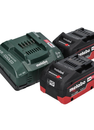 Metabo KHA 18 LTX BL 40 marteau combiné à batterie 18 V 8,6 J SDS max brushless + 2x batteries 5,5 Ah + chargeur + coffret