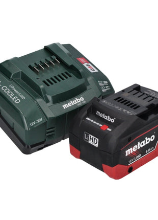 Metabo KHA 18 LTX BL 40 martillo combinado a batería 18 V 8,6 J SDS max sin escobillas + 1x batería 8,0 Ah + cargador + maletín