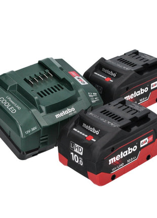 Metabo KHA 18 LTX BL 40 Akku Kombi Hammer 18 V 8,6 J SDS max Brushless + 2x Akku 10,0 Ah + Ladegerät + Koffer