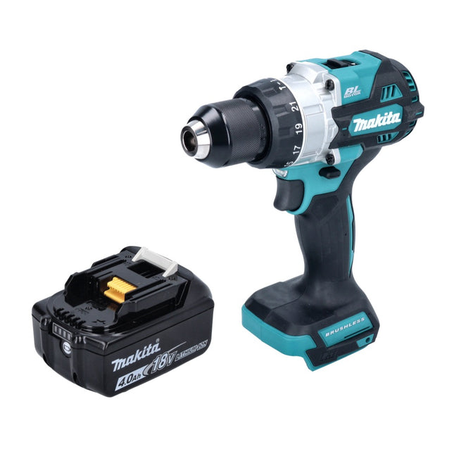 Makita DHP 486 M1 trapano a percussione a batteria 18 V 130 Nm senza spazzole + 1x batteria ricaricabile 4,0 Ah - senza caricabatteria