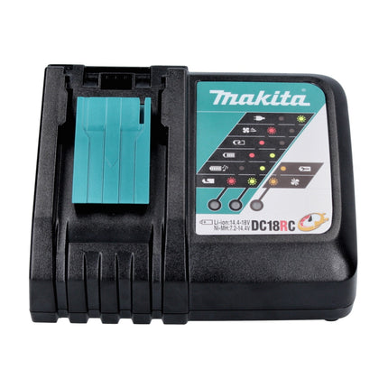 Makita Power Source Kit 18V con: 2x Batterie BL1860B 6,0 Ah + Caricabatterie DC18RC + Valigetta Makpac