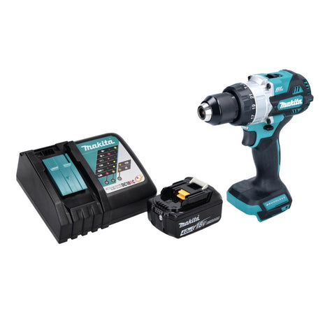 Makita DHP 486 RM1 Akku Schlagbohrschrauber 18 V 130 Nm Brushless + 1x Akku 4,0 Ah + Ladegerät