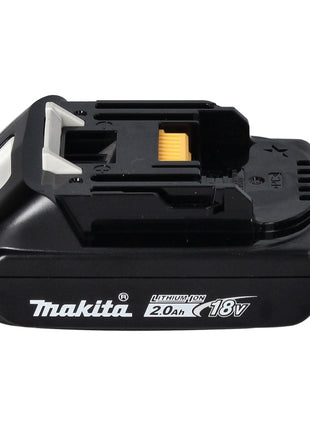 Makita DHP 486 A1J Perceuse-visseuse à percussion sans fil 18 V 130 Nm Brushless + 1x batterie 2,0 Ah + Makpac - sans chargeur