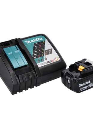 Makita DHP 486 RG1J akumulatorowa wiertarko-wkrętarka udarowa 18 V 130 Nm bezszczotkowa + 1x akumulator 6,0 Ah + ładowarka + Makpac