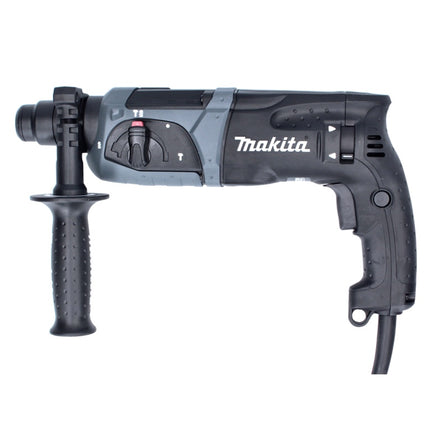 Makita HR 2470 BX40 Martello combinato nero 780 W 2,4 J SDS Plus + Valigetta + Set 5 punte per foratura SDS-plus
