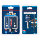 Bosch EXPERT Tough Material Lochsägen Starter Set 67 x 60 mm Carbide ( 2608900432 ) Universal + Power Change Adapter ( 2608900526 )