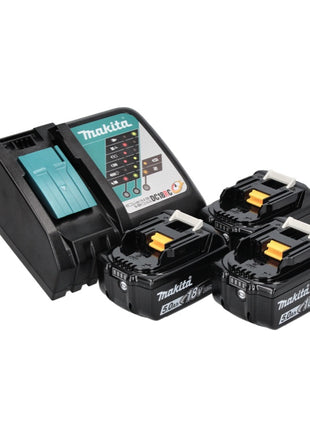 Makita DDF 484 RT3J perceuse/visseuse sans fil 18 V 54 Nm Brushless + 3x batteries 5,0 Ah + chargeur + Makpac