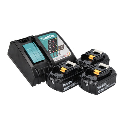 Trapano avvitatore a batteria Makita DDF 484 RT3J 18 V 54 Nm brushless + 3x batteria ricaricabile 5,0 Ah + caricabatterie + Makpac