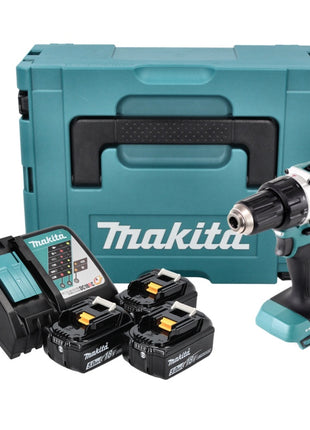 Makita DDF 484 RT3J perceuse/visseuse sans fil 18 V 54 Nm Brushless + 3x batteries 5,0 Ah + chargeur + Makpac