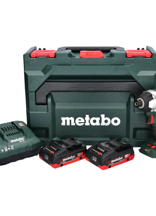 Metabo SSD 18 LT 200 BL Akku Schlagschrauber 18 V 200 Nm 1/4" Brushless + 2x Akku 4,0 Ah + Ladegerät + metaBOX