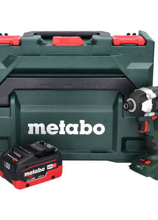 Metabo SSD 18 LT 200 BL Atornillador de impacto inalámbrico 18 V 200 Nm 1/4" sin escobillas + 1x batería 5,5 Ah + metaBOX - sin cargador