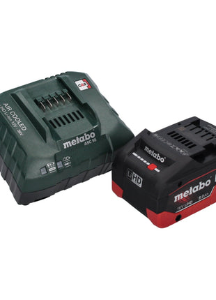 Clé à chocs sans fil Metabo SSD 18 LT 200 BL 18 V 200 Nm 1/4" sans balai + 1x batterie 8,0 Ah + chargeur + métaBOX