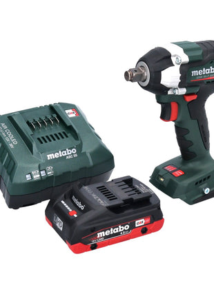 Metabo SSW 18 LT 300 BL Atornillador de impacto a batería 18 V 300 Nm 1/2" sin escobillas + 1x batería 4,0 Ah + cargador