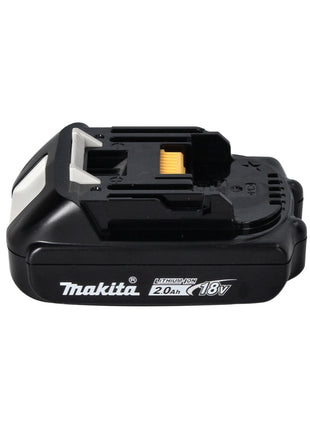 Aspirador de batería Makita DCL 501 A1 18 V sin escobillas + 1x batería 2,0 Ah + accesorios - sin cargador