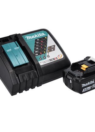 Aspirador a batería Makita DCL 501 RF1 18 V sin escobillas + 1x batería 3,0 Ah + cargador + accesorios