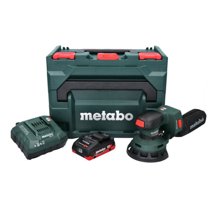 Metabo SXA 18 LTX 125 BL Akku Exzenterschleifer 18 V 125 mm Brushless + 1x Akku 4,0 Ah + Ladegerät + metaBOX