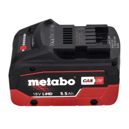 Metabo SXA 18 LTX 125 BL Akku Exzenterschleifer 18 V 125 mm Brushless + 1x Akku 5,5 Ah + metaBOX - ohne Ladegerät