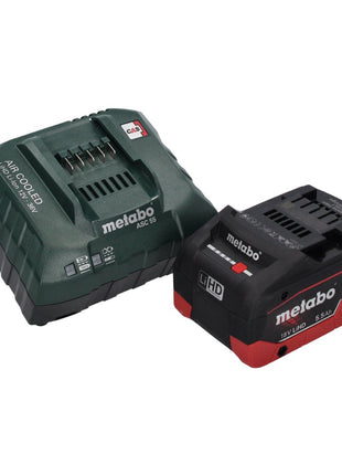 Metabo SXA 18 LTX 125 BL Akku Exzenterschleifer 18 V 125 mm Brushless + 1x Akku 5,5 Ah + Ladegerät + metaBOX