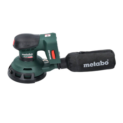Metabo SXA 18 LTX 125 BL Levigatrice eccentrica a batteria 18 V 125 mm Brushless + 1x batteria 8,0 Ah + metaBOX - senza caricabatterie