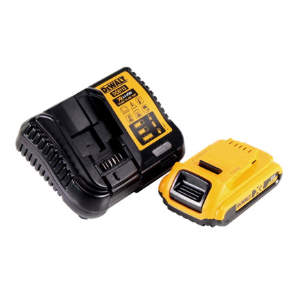 DeWalt DCL 045 D1 Akku Lampe LED KFZ Leuchte 12 / 18 V 1700 lm 0-360 Grad drehbare Halterung + 1x Akku 2,0 Ah + Ladegerät