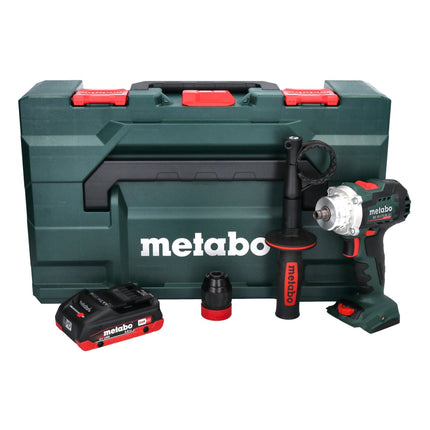 Metabo BS 18 LTX BL Q I Trapano avvitatore a batteria 18 V 130 Nm brushless + 1x batteria ricaricabile 4,0 Ah + metaBOX - senza caricabatterie