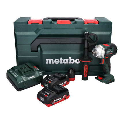 Metabo BS 18 LTX BL Q I Trapano avvitatore a batteria 18 V 130 Nm brushless + 2x batteria 4,0 Ah + caricatore + metaBOX