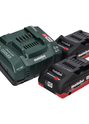 Metabo BS 18 LTX BL Q I Akumulatorowa wiertarko-wkrętarka 18 V 130 Nm bezszczotkowa + 2x akumulator 4,0 Ah + ładowarka + metaBOX