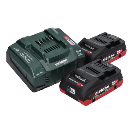 Metabo BS 18 LTX BL Q I Trapano avvitatore a batteria 18 V 130 Nm brushless + 2x batteria 4,0 Ah + caricatore + metaBOX