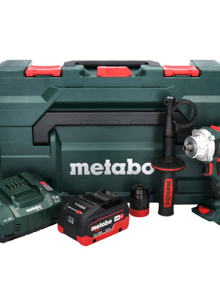 Metabo BS 18 LTX BL Q I Akumulatorowa wiertarko-wkrętarka 18 V 130 Nm bezszczotkowa + 1x akumulator 5,5 Ah + ładowarka + metaBOX