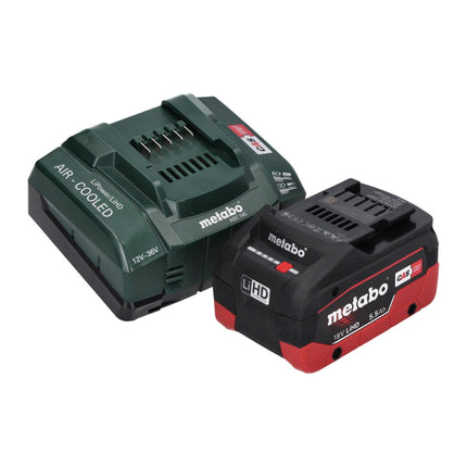 Metabo BS 18 LTX BL Q I Trapano avvitatore a batteria 18 V 130 Nm brushless + 1x batteria ricaricabile 5,5 Ah + caricabatterie + metaBOX