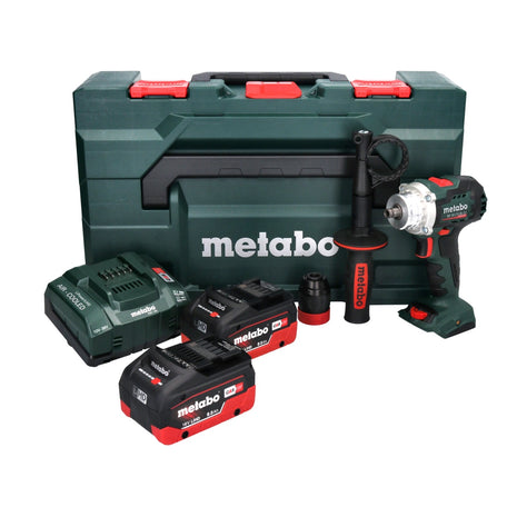 Metabo BS 18 LTX BL Q I Akku Bohrschrauber 18 V 130 Nm Brushless + 2x Akku 8,0 Ah + Ladegerät + metaBOX