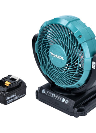 Makita DCF 102 M1 Akku Ventilator Lüfter 18 V 18 cm + 1x Akku 4,0 Ah - ohne Ladegerät - Toolbrothers