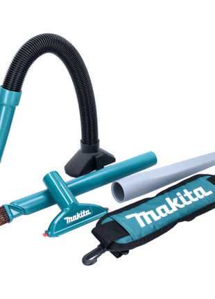 Makita DCL 184 RA Akku Staubsauger 18 V 54 mbar 0,5 l + 2x Akku 2,0 Ah + Ladegerät