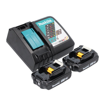 Aspiratore a batteria Makita DCL 280 FRA 18 V senza spazzole + 2x batteria 2,0 Ah + caricabatterie