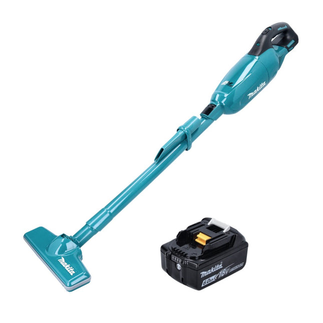 Aspiratore a batteria Makita DCL 280 FG1 18 V brushless + 1x batteria ricaricabile 6,0 Ah - senza caricabatterie