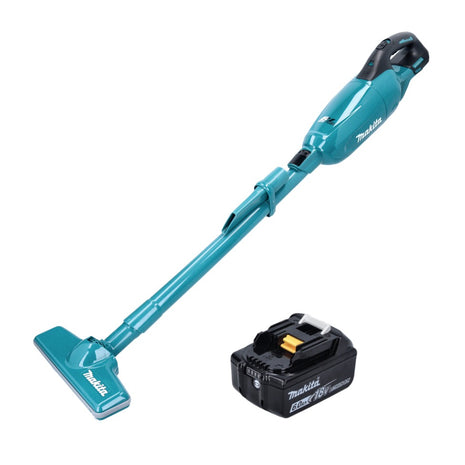 Aspiratore a batteria Makita DCL 280 FG1 18 V brushless + 1x batteria ricaricabile 6,0 Ah - senza caricabatterie