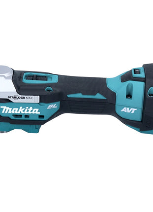 Makita DTM 52 RA Akku Multifunktionswerkzeug 18 V Starlock Max Brushless + 2x Akku 2,0 Ah + Ladegerät