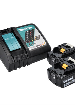 Makita DCL 281 FRM Akku Staubsauger 18 V Brushless + 2x Akku 4,0 Ah + Ladegerät - Toolbrothers