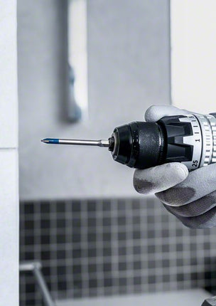 Bosch EXPERT Set di punte in ceramica dura HEX-9 5,0 - 8,0 x 90 mm 3 pezzi ( 2608900595 ) Tecnologia in metallo duro