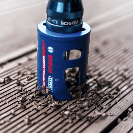 Bosch EXPERT Set Seghe a tazza Construction Material 20 - 76 mm ( 2608900489 ) 15 pz., Carburo - Successore del 2608580870