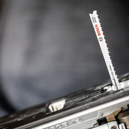 Bosch EXPERT Hardwood 2 side clean T 308 BFP Stichsägeblatt 117 mm 25 Stk. ( 2608901181 ) Bi-Metall