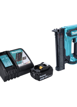 Makita DFN 350 RF1 Akku Stauchkopfnagler 18 V 15 - 35 mm + 1x Akku 3,0 Ah + Ladegerät