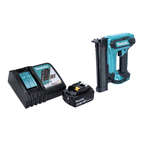 Makita DFN 350 RG1 cloueuse sans fil 15 - 35mm 18V + 1x Batterie 6,0 Ah + Chargeur