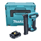 Makita DFN 350 A1J Chiodatrice verticale a batteria 18 V 15 - 35 mm + 1x batteria ricaricabile 2.0 Ah + Makpac - senza caricabatterie